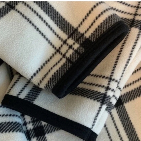 Ladies Sonoma Sherpa Fleece plaid jacket XL - Picture 6 of 9
